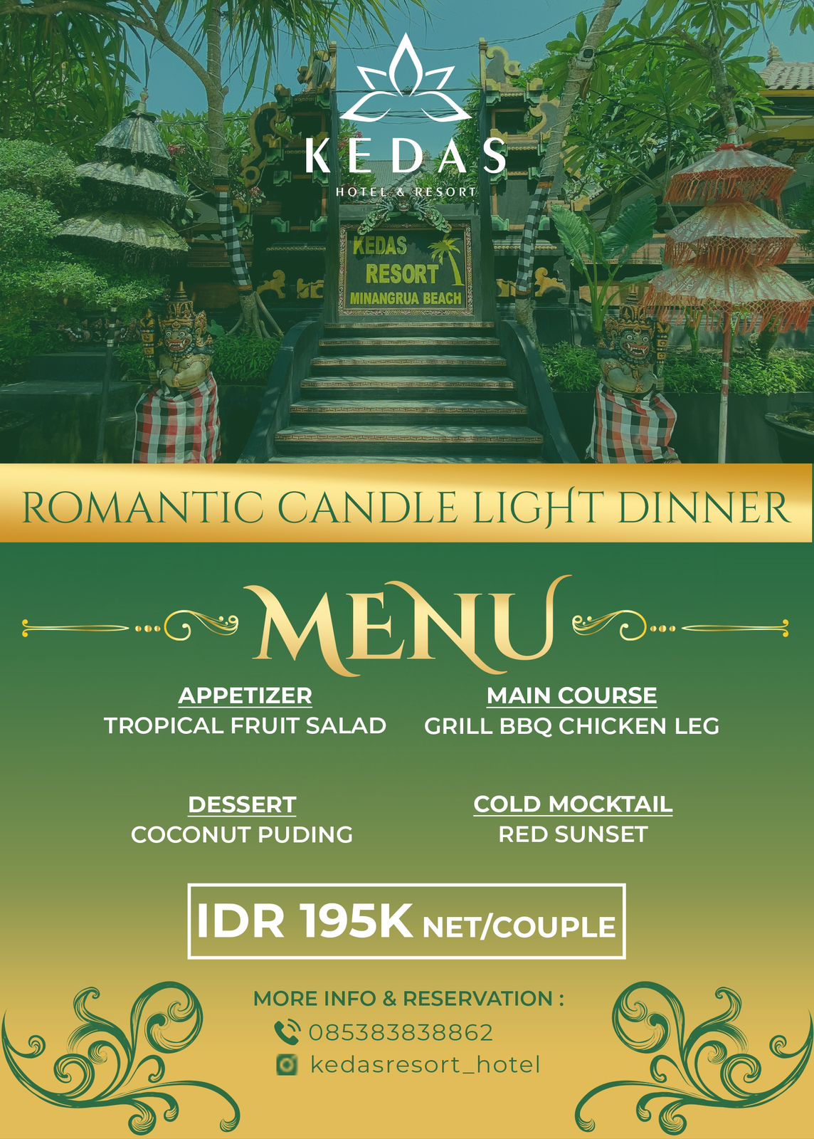 Romantic Candle Light Dinner